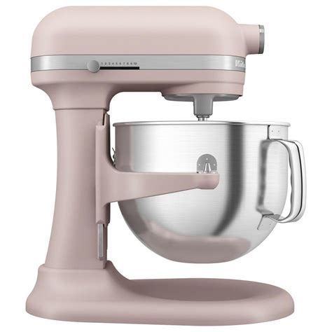 KitchenAid 7-Quart Bowl-Lift Stand Mixer in Feather Pink | NFM