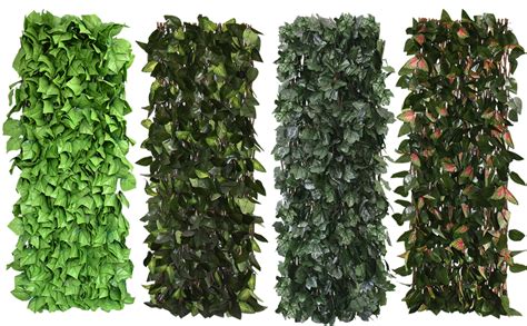 Amazon.com : BYBAG Expandable Faux Ivy Fence Privacy Screen for Patio Outdoor Balcony Bedroom ...