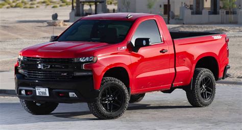 2019 Chevy Silverado RST And Trail Boss Regular Cabs Too Cool For U.S. | Carscoops