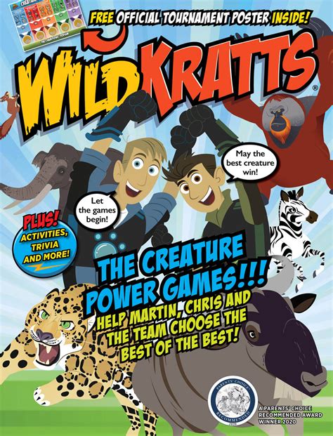 Wild Kratts—Creature Power Games! – Media Lab Publishing