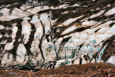 Glacier in Torres Del Paine NP Photograph by Bruce Block