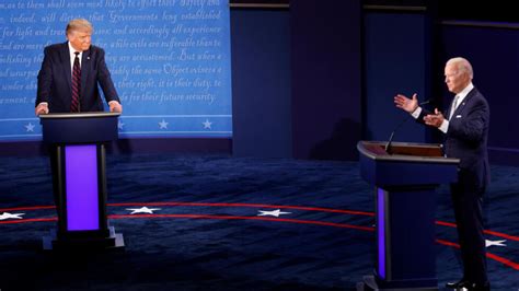 Trump and Biden face off in bitter, chaotic first US presidential debate