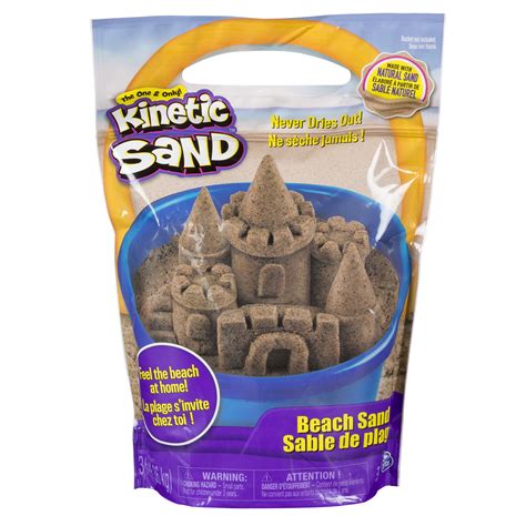 Kinetic Sand, 3lbs Beach Sand for Ages 3 and up (Packaging My Vary) - Walmart.com - Walmart.com