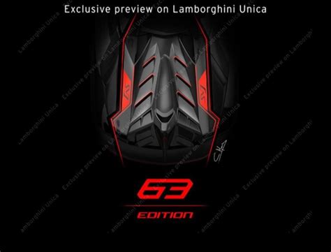 Lamborghini SVJ 63 Edition Teased ahead of Pebble Beach - The Supercar Blog