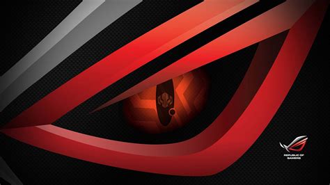 ASUS ROG Red Logo - Wallpaper Background - XFXWallpapers