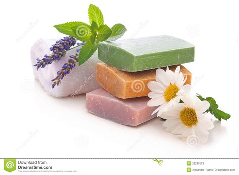 Handmade soap bars stock image. Image of cream, handmade - 25280173