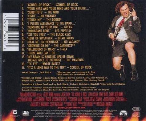 AOR Night Drive: 'School Of Rock' Soundtrack Movie 2003