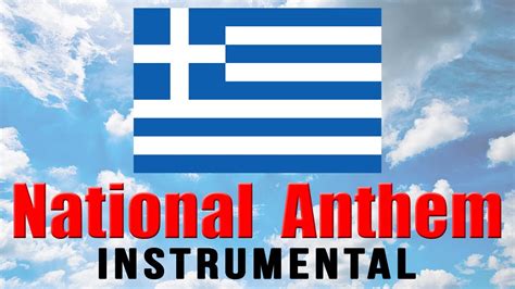 Greece National Anthem Instrumental - YouTube