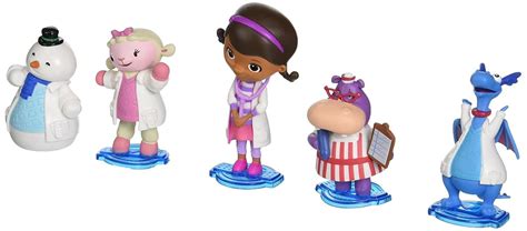 Doc McStuffins 5pc Character Figures Set | Doc mcstuffins toys, Doc ...