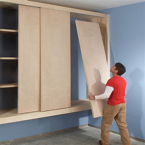 How to Build a Giant DIY Garage Cabinet | Diy garage storage cabinets, Diy cabinet doors ...