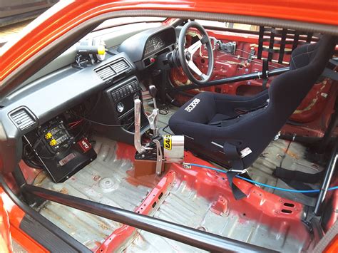 Drag Race Car Interior