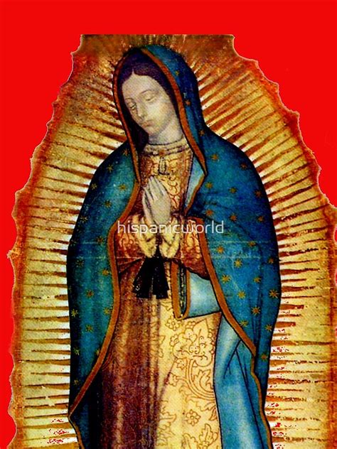 "Our Lady of Guadalupe Tilma Replica" Sleeveless Top by hispanicworld | Redbubble