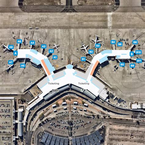 Tucson Airport Map: Guide to TUS's Terminals