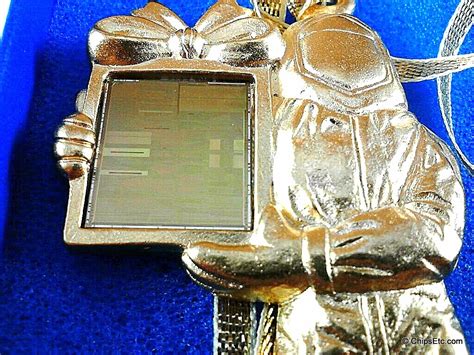 Intel Christmas Ornaments - Vintage Computer Chip Collectibles, Memorabilia & Jewelry