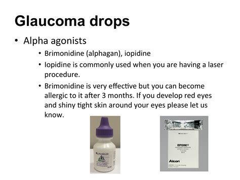 Glaucoma Eye Drops - A Guide For Patients - Clinica London - Harley Street