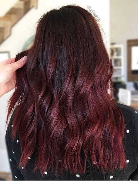 Best Hair Color Ideas 2017 / 2018 maroon or burgundy hair color ...