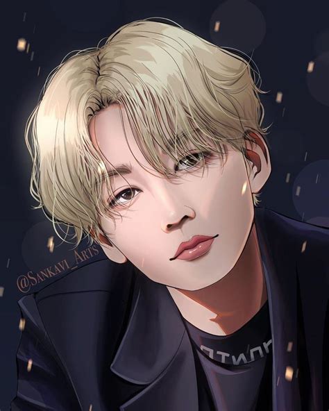 Seventeen Yoon jeonghan fanart @Sankavi_Arts | Fan art, Kpop fanart, Seventeen wallpapers