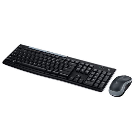 Logitech MK270 Wireless Keyboard and Optical Mouse Combo USB Receiver ...