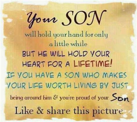 I Love My Son Quotes For Facebook. QuotesGram