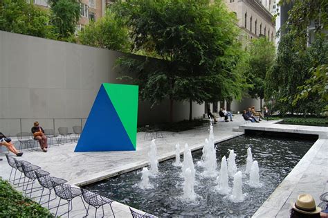 Manhattan Streets: MoMa Garden Sculptures