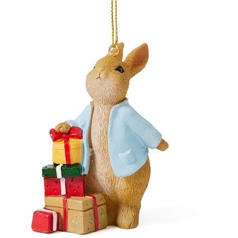 Peter Rabbit Hanging Tree Ornament - Present | BIG W