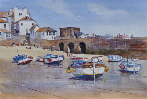 Painting Boats and Harbours in Watercolour