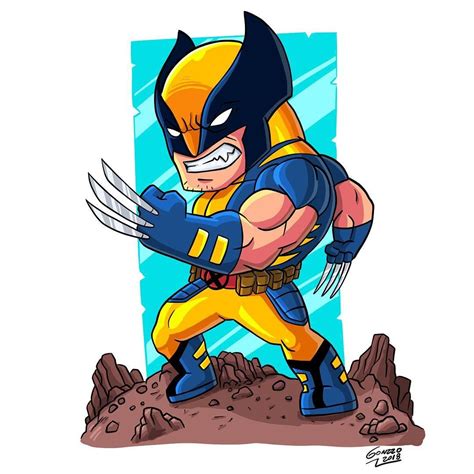 Wolverine Cartoon Drawing | Free download on ClipArtMag