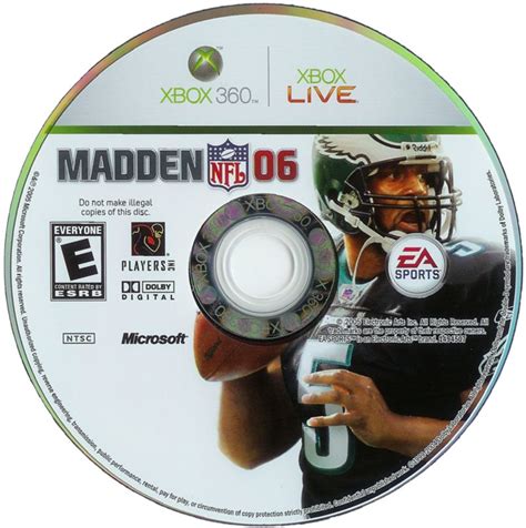 Madden NFL 06 (2005) box cover art - MobyGames