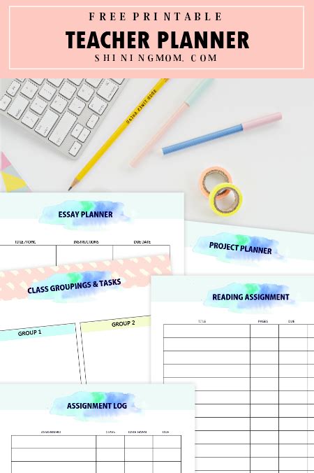 Free Printable Teacher Planner: 45 Templates to Make You Efficient