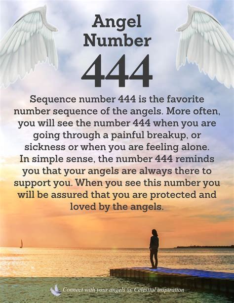 Angel Number 444 | Angel number meanings, Number meanings, Angel messages