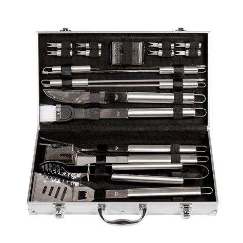 E3L 19-Piece BBQ Grill Tool Set, Stainless Steel Barbecue Set - Walmart.com