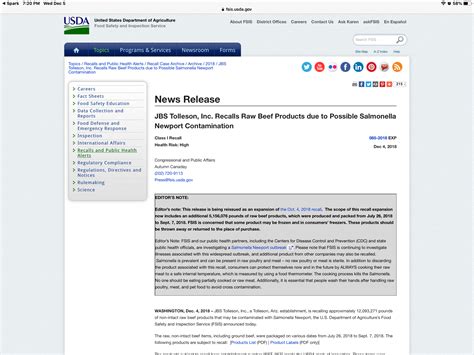 FYI Big ground beef recall because of Salmonella — Polk Audio Forum