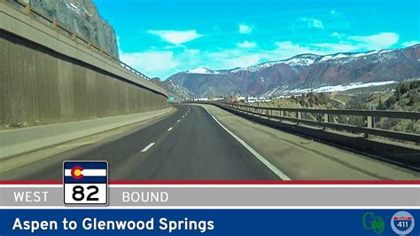 Colorado Highway 82: Aspen to Glenwood Springs - Interstate 411