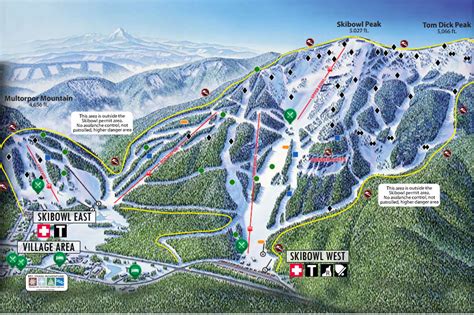Mt. Hood Skibowl Trail Map | OnTheSnow