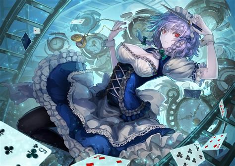 HD Wallpaper of Sakuya Izayoi from Touhou