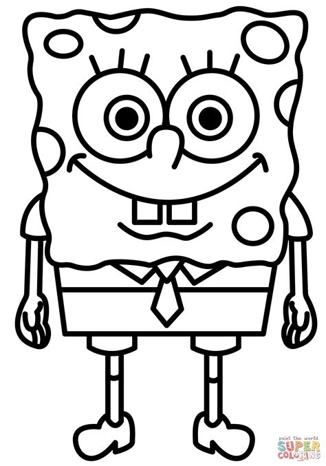 Coloring Pages For Kids Printable Spongebob