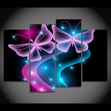 2023 Best of Abstract Neon Wall Art