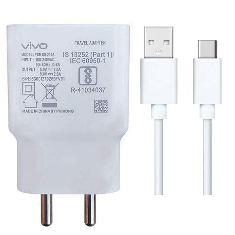 Buy Vivo Y30 Dual Engine Fast Mobile Charger with Type C Cable Visit ...