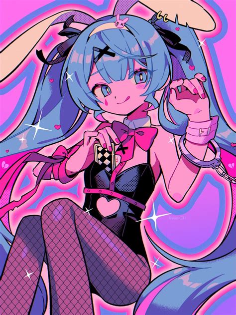 hatsune miku (vocaloid and 1 more) drawn by menma_(enaic31) | Danbooru