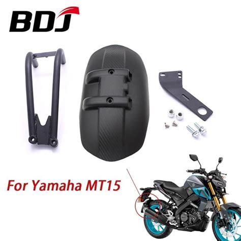 HOT SALE BDJ Motorcycle For Yamaha Mt15 Mt 15 Mudguard Tire Hugger Fender Accessories Set ...