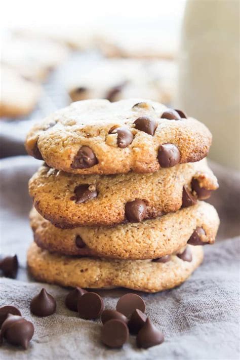 The Best Chewy Paleo Chocolate Chip Cookies Recipe | Wicked Spatula