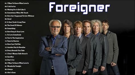 Foreigner Greatest Hits Full Album 2021 || The Best Songs Of Foreigner ...