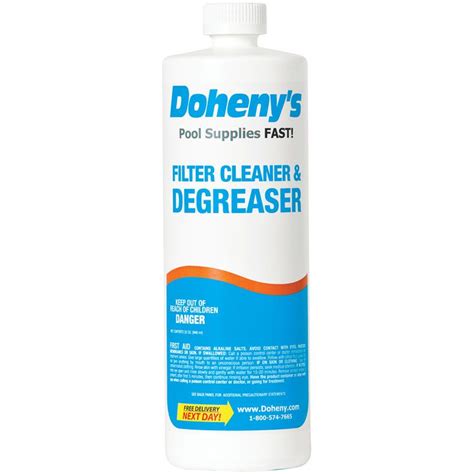 Doheny's Filter Cleaner and Degreaser, 1 qt - Doheny's Pool Supplies Fast