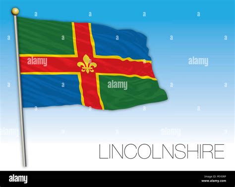 Lincolnshire flag hi-res stock photography and images - Alamy