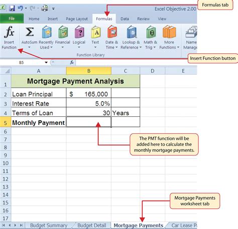 auto loan payment formula excel