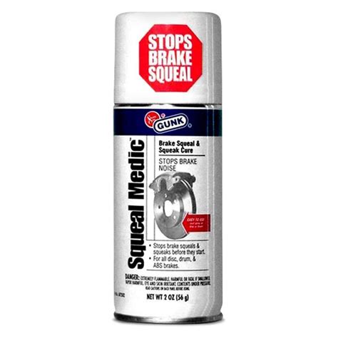 GUNK® M72502 - Squeal Medic™ Brake Squeal Treatment 2 oz - CARiD.COM