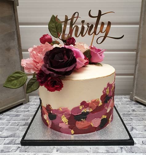 30th Birthday Cake Designs