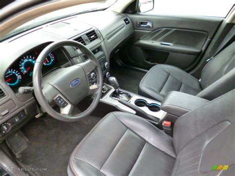 Charcoal Black Interior 2012 Ford Fusion Sport AWD Photo #91506232 | GTCarLot.com