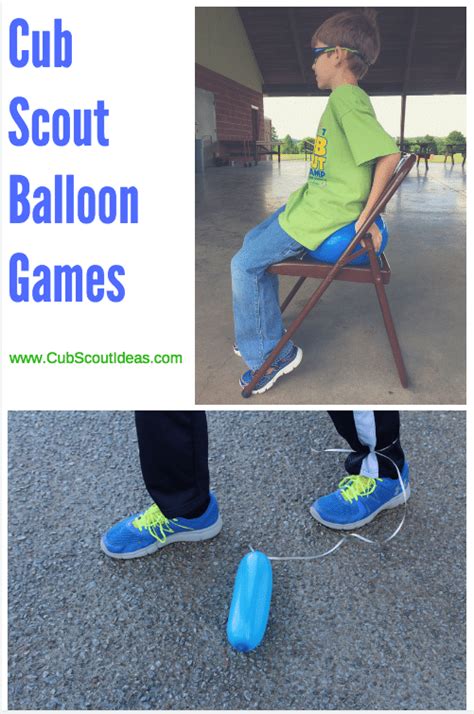 3 Fun Balloon Games Your Cub Scouts Will Love ~ Cub Scout Ideas