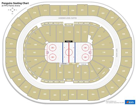 Pittsburgh Penguins Seating Chart - RateYourSeats.com